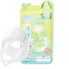 Тканевая маска с экстрактом чайного дерева   Tea Tree Deep Power Ringer Mask  23ml Elizavecca